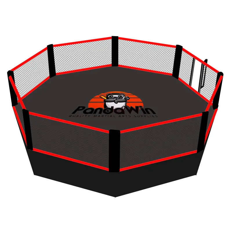 Hvorfor er et ottekantet platformsbur et smart valg til professionel MMA-konkurrence og højintensiv træning