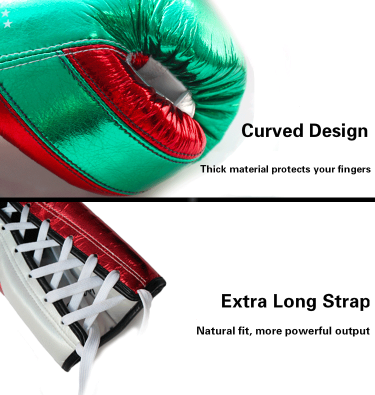 Laced Boxing Gloves