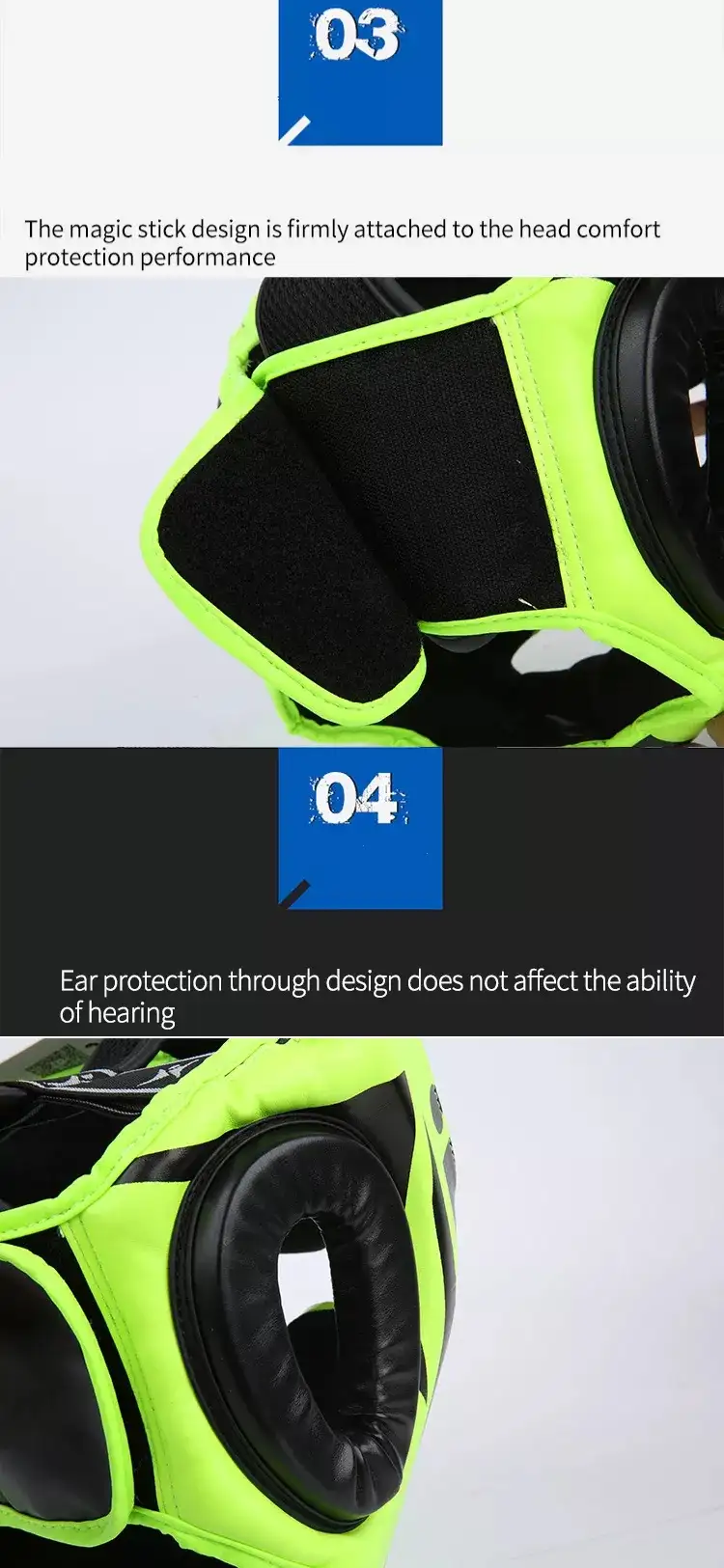 Pu Boxing Headgear
